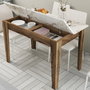 Hanah Home Kiev 506 Mesa de Cocina - Nogal y Blanco
